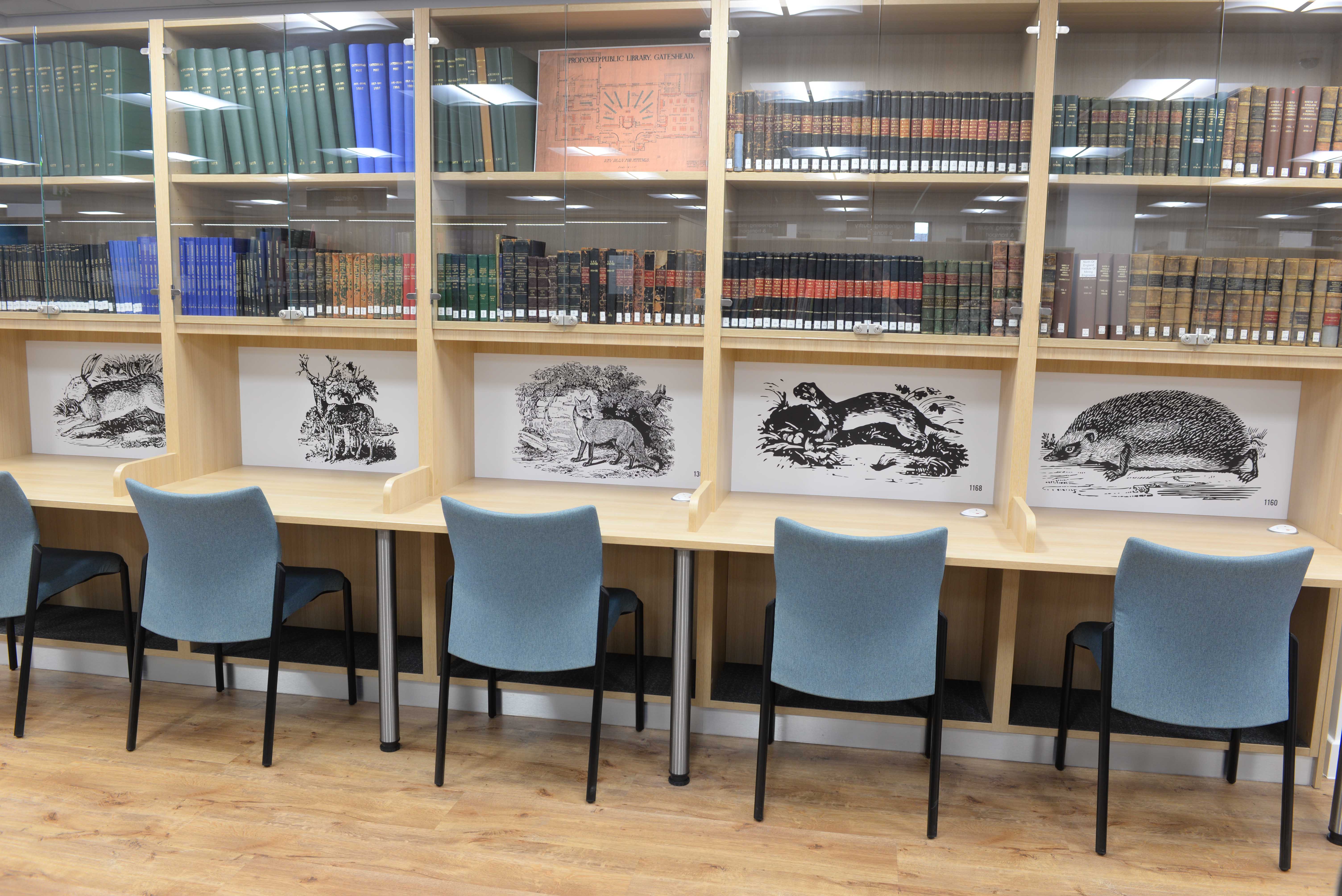 Library Design Case Study Gateshead Archive Opening the Book