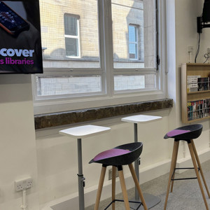 The most popular seats in the library