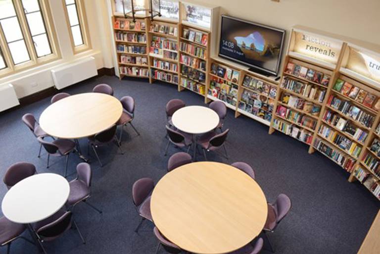 Shelving and Reading area