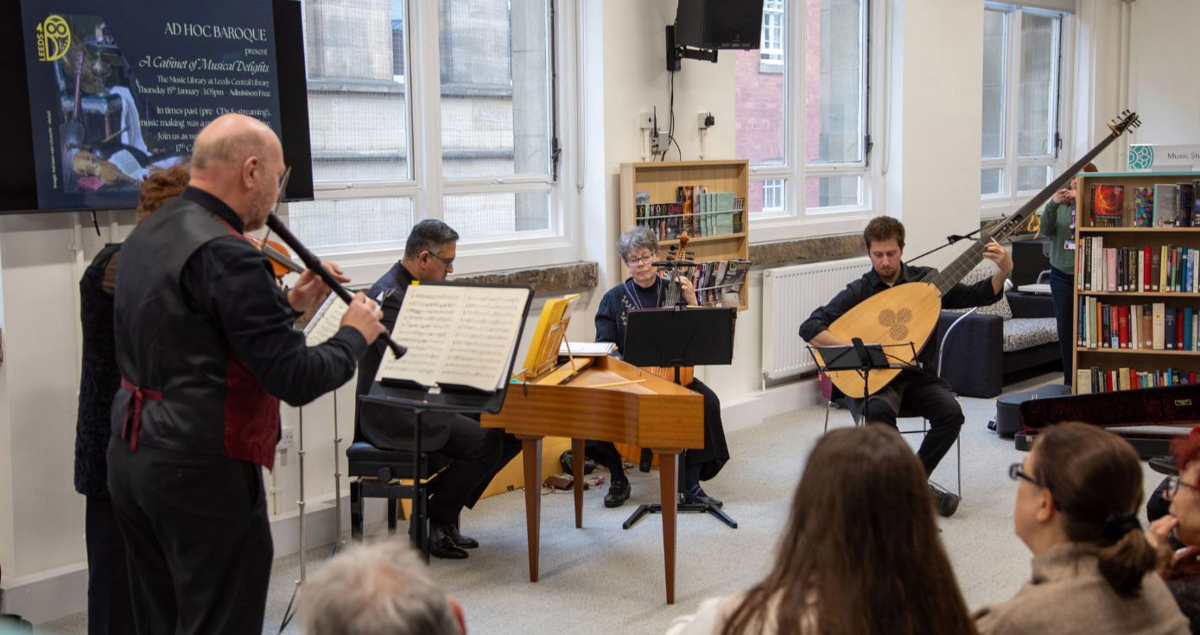 Baroque concert - photo credit Leeds City Council