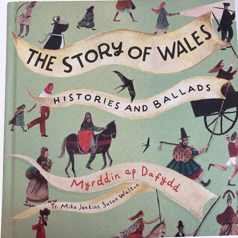 Book cover - The Story of Wales
