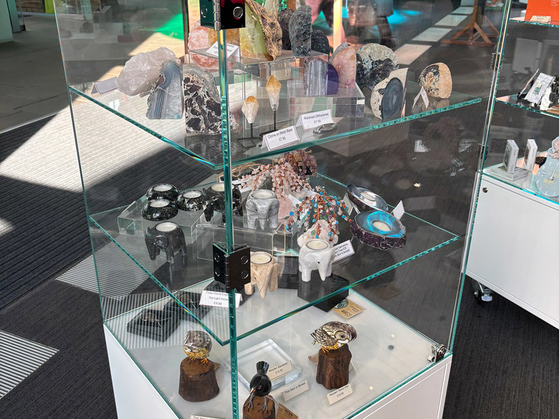 Mobile locked cabinets