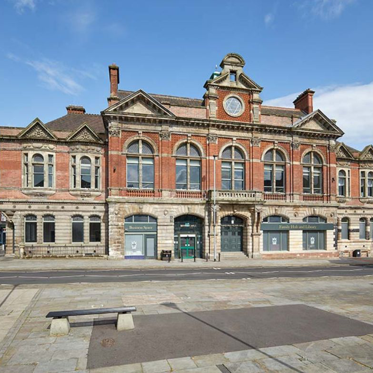 Tunstall Town Hall - photo credit BHB Architects