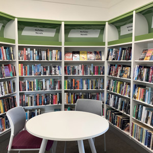 Uwchaled:  Fiction display