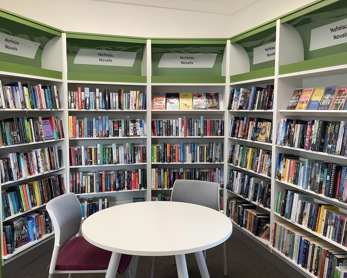 Uwchaled:  Fiction display