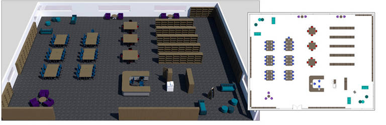 High school traditional layout