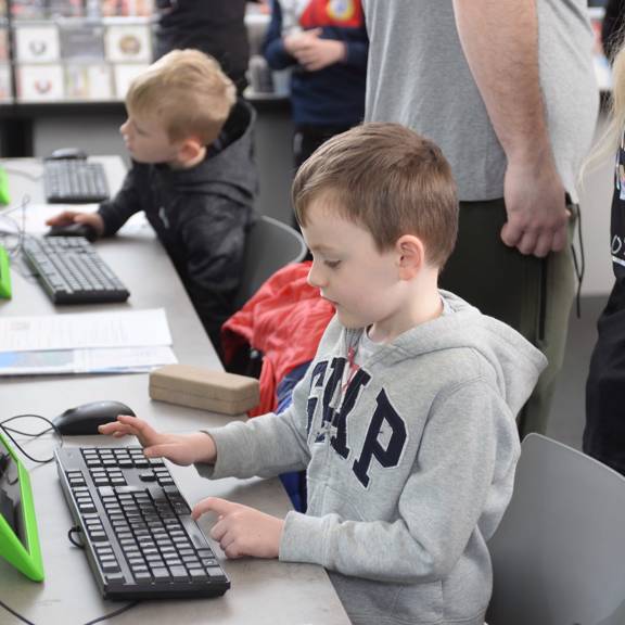 Young children learn to code