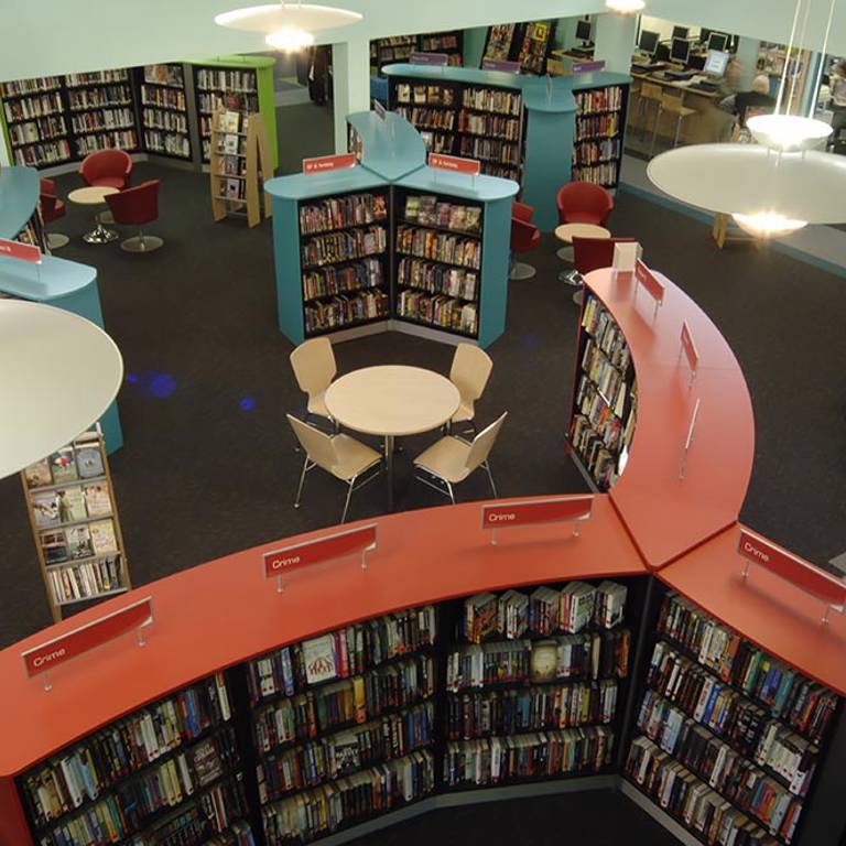 Discovery layout, Yate Library