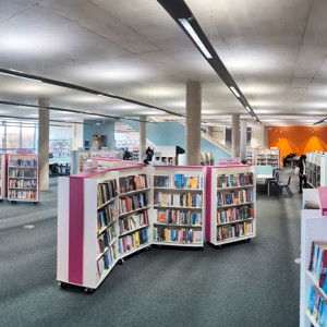 Discovery layout in fiction area