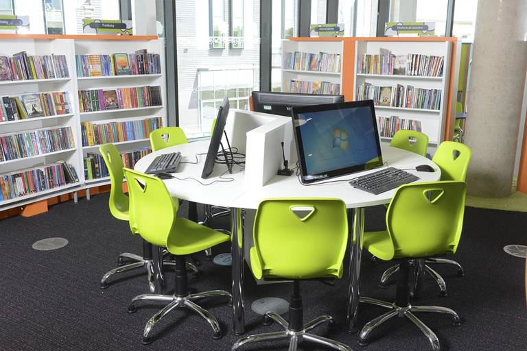 PC Desks in Children's section