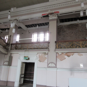 Building condition before restoration