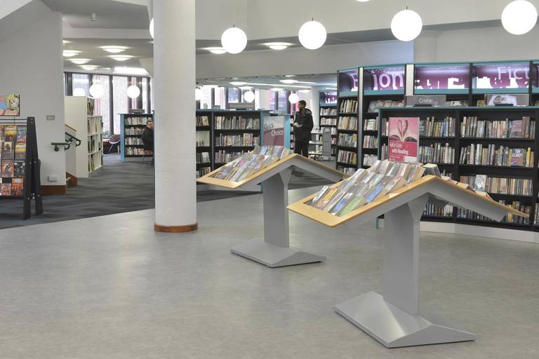 Redbridge Central Library view