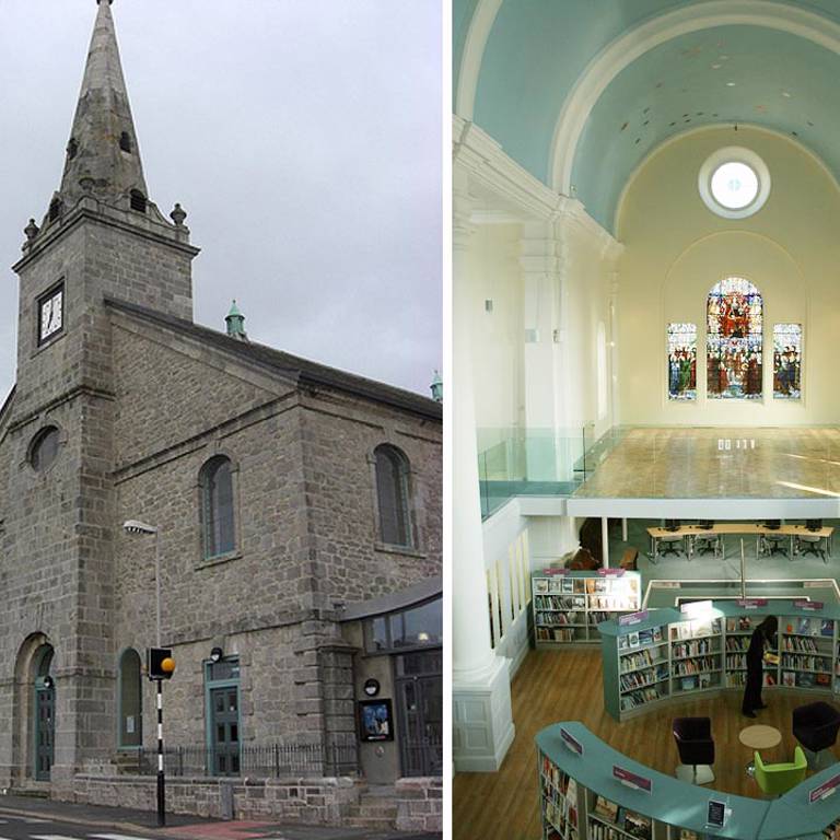 St Aubyns Library Church Plymouth