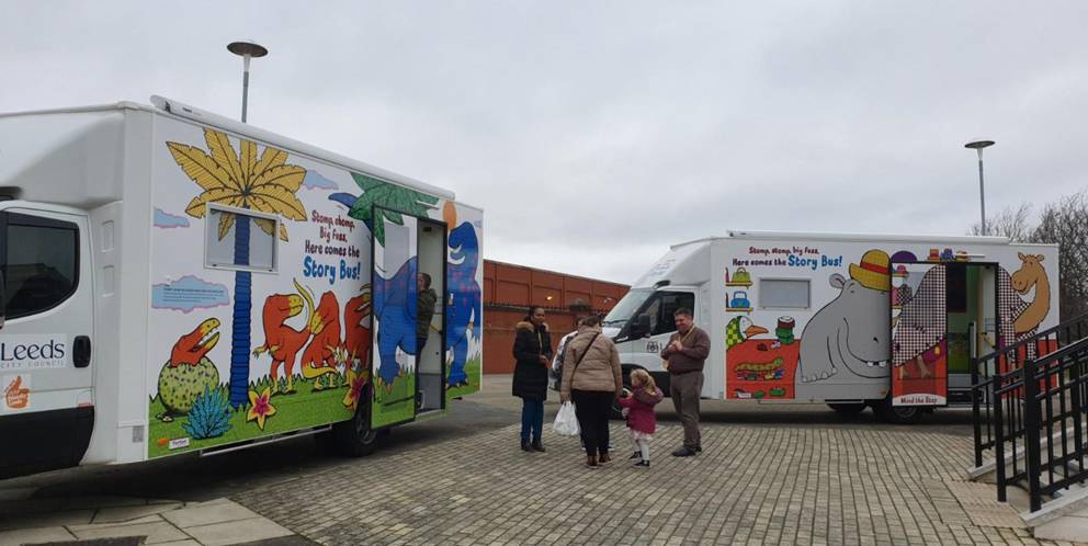 Leeds City Council Story Buses