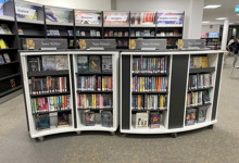 Teen library zone design — young people's library space with defined seating area
