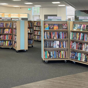 Blaydon: View of complete library
