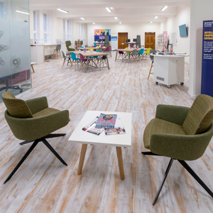 View from entrance - photo credit Tim Simpson Photography