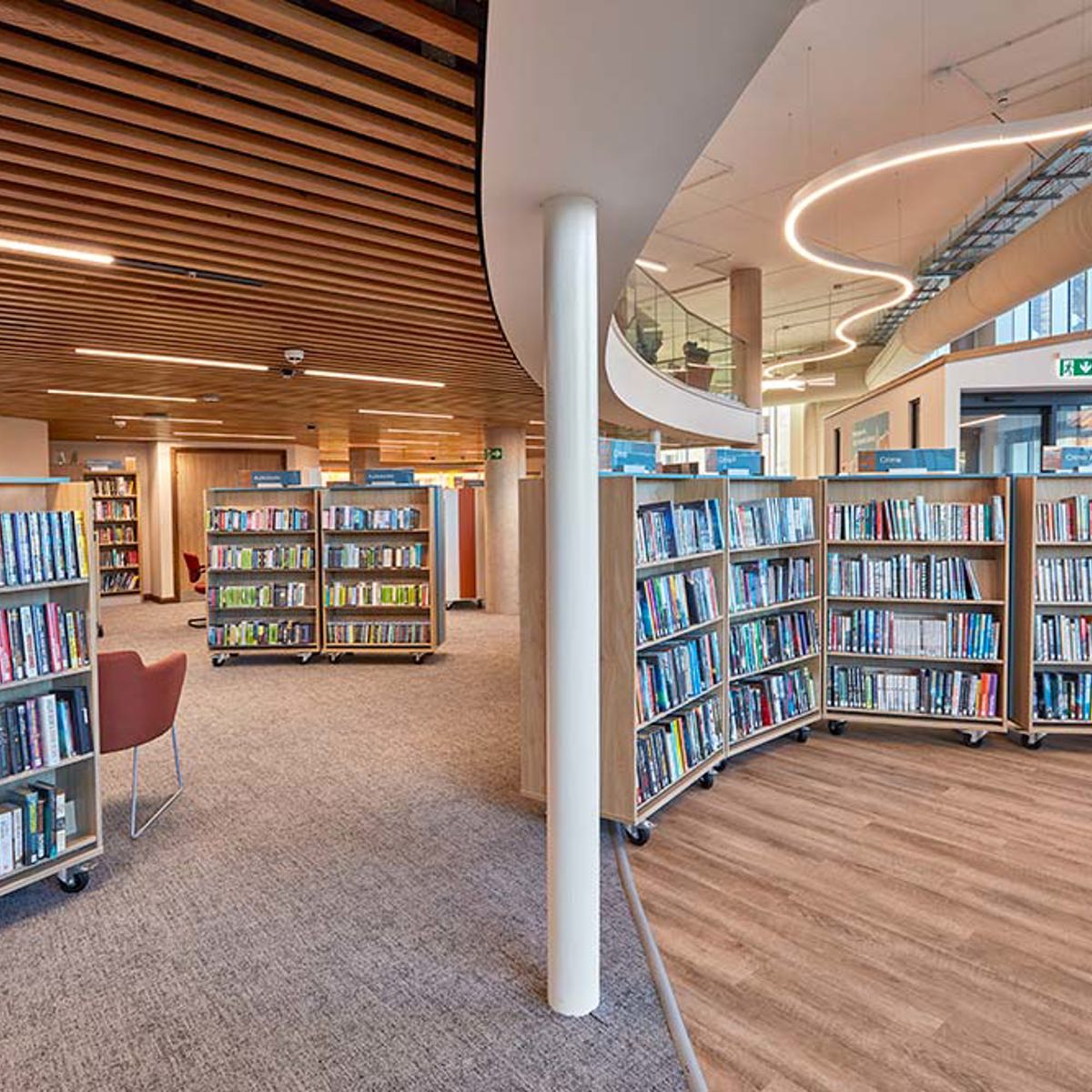 Looking towards main entrance - copyright BHB Architects