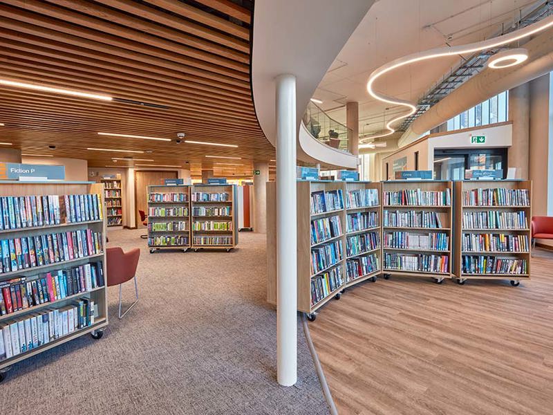 Looking towards main entrance - copyright BHB Architects