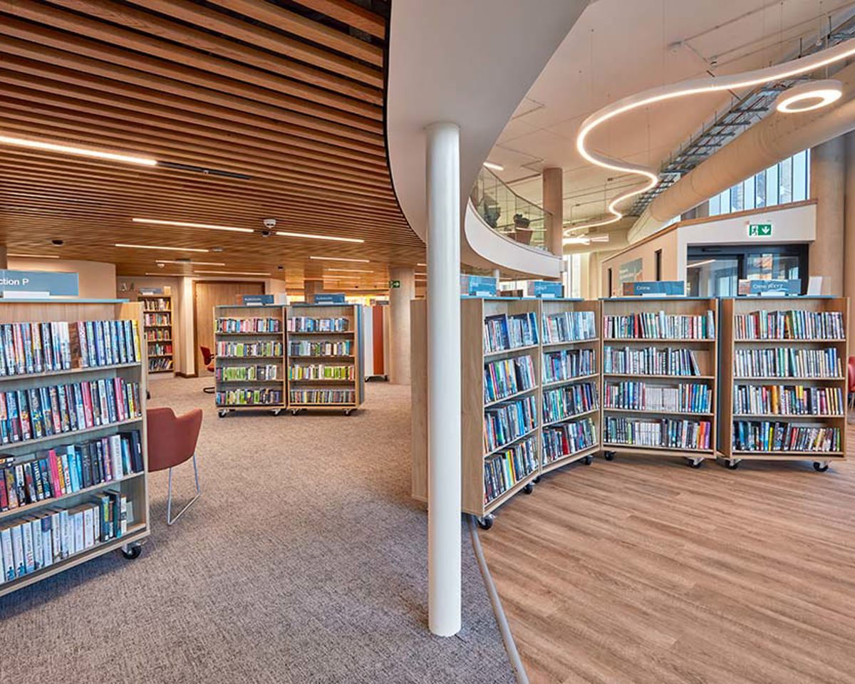 Looking towards main entrance - copyright BHB Architects