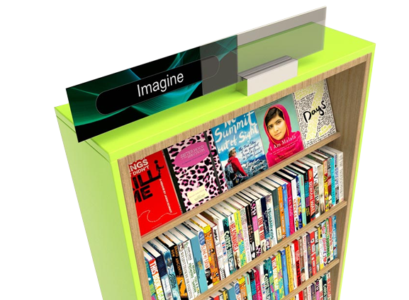 Library Shelving Opening the Book