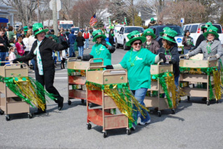 For sheer entertainment value, explore the Book Cart Drill Teams in the USA. Watch the videos of synchronised waving, sedate twirling and wobbly reversing.