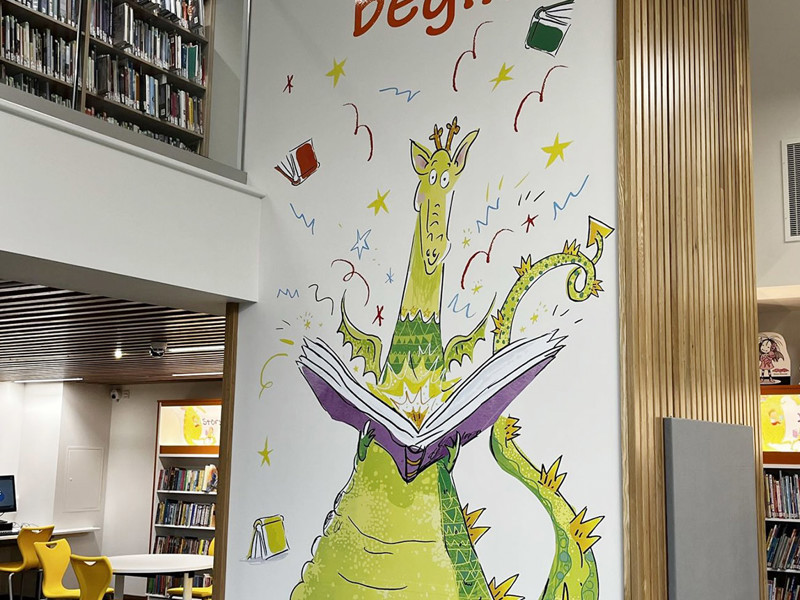 Dragon announces children's area
