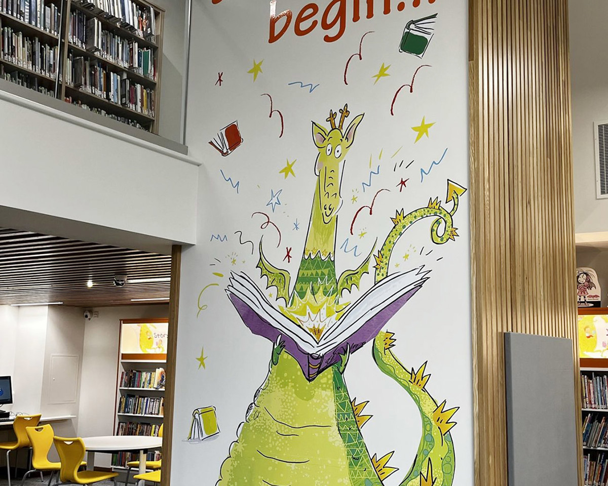 Dragon announces children's area
