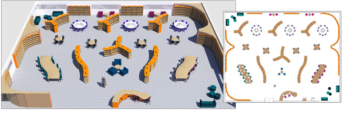 Opening the Book high school discovery layout
