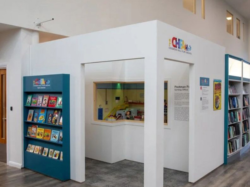 Postman Pat's sorting office