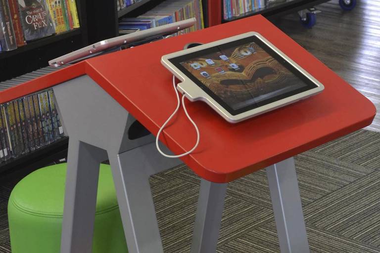 Children's computer, table and seat