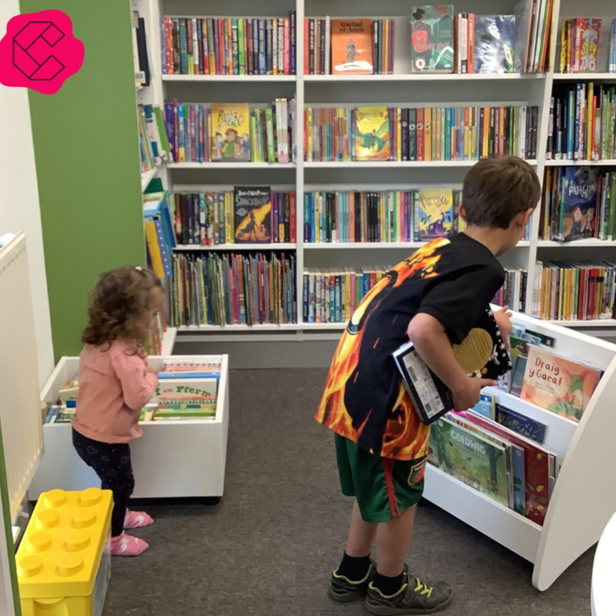 Uwchaled: Children's library