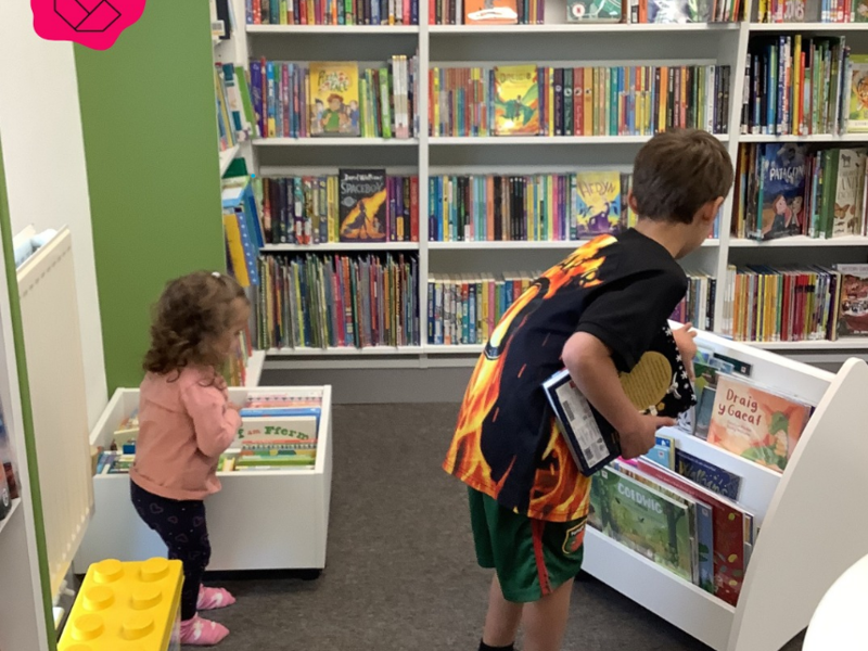 Uwchaled: Children's library