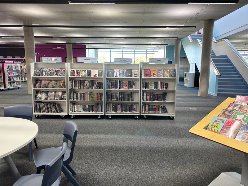 Symmetrical layout in study area