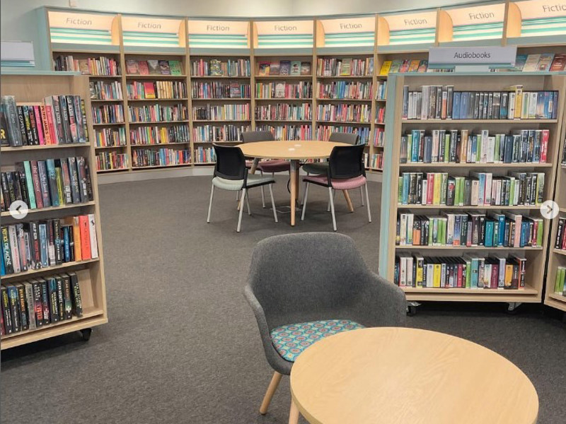 Birtley: View through adult area