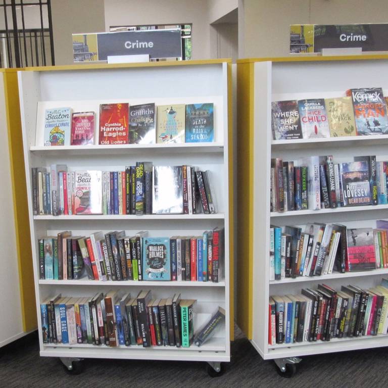 Hunslet Library mobile bookcases
