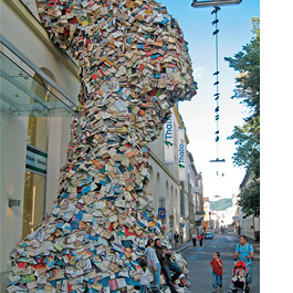 Thalia Book Sculpture