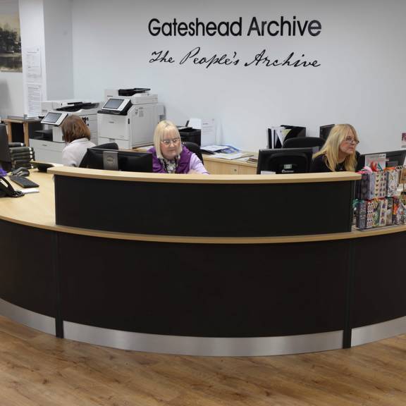 Gateshead Archive Enquiries Desk