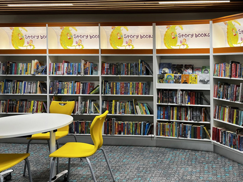 Older children's area