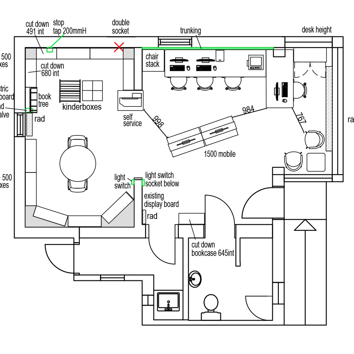 Uwchaled Community Library Plan