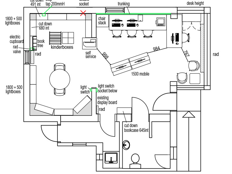 Uwchaled Community Library Plan