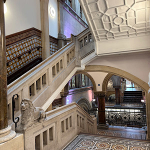  The magnificent staircase