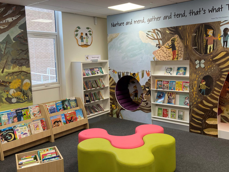 Blaydon Library - Gemma Koomen Graphics In Children